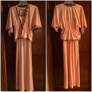 Vintage dress and bolero, xsmall